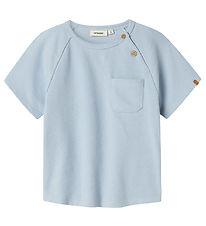 Lil' Atelier T-shirt - Svett - NmmJollo - Zen Blue