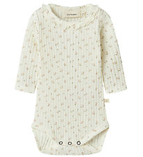 Lil' Atelier Body l/ä - Rib - NbfHulla - Coconut Mjölk