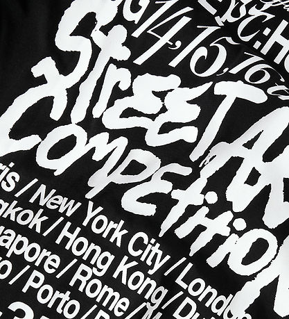 LMTD T-Shirt - NlmStreet - Black/White Print