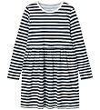 Name It Dress - NkfVivia - Bright White w. Stripes