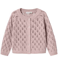 Name It Cardigan - Stickad - NmfLeslie - Polerad Lilac