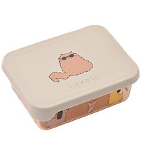 Liewood Snackbox - Ako - Cats Duck Dogs/Sandy
