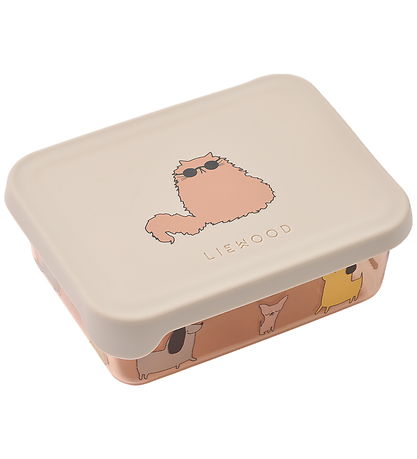 Liewood Snackbox - Ako - Kettir Önd Hundar/Sandy