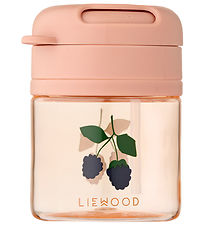 Liewood Cup w. Straws - Pavia - 280 mL - Berry/Pale Tuscany