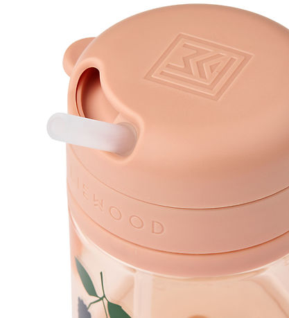 Liewood Cup w. Straws - Pavia - 280 mL - Berry/Pale Tuscany