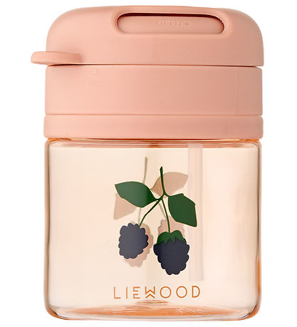 Liewood Cup w. Straws - Pavia - 280 mL - Berry/Pale Tuscany