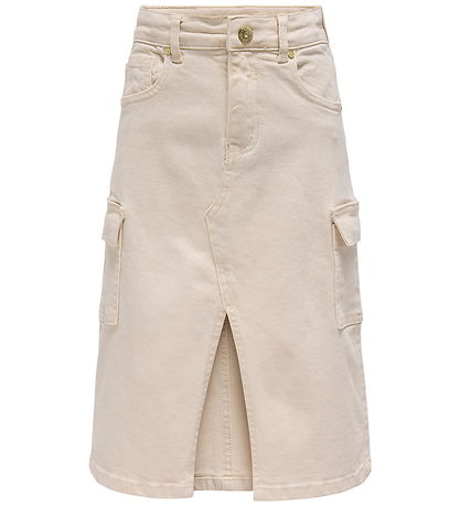 Kids Only 데님 스커트 - Kogemily Cargo - Ecru