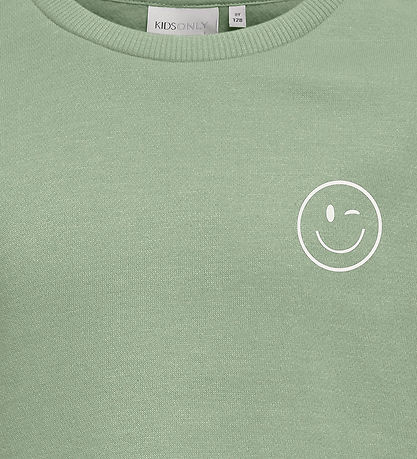 Kids Only Shortsset - Koglena - Hedge Green/Cloud Dansare