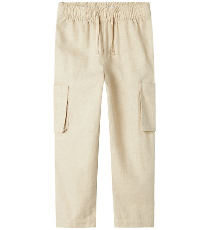 Name It Trousers - NkmFanka - Peyote Melange