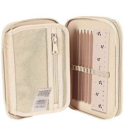 Konges Sløjd Pencil Case w. Contents - Clover - Kaluka