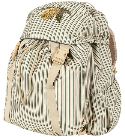 Konges Sløjd School Backpack w. Gym Bag - Clover - Duo Verde