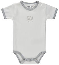Fixoni Body k/ä - Gråmelerad m. Tryck