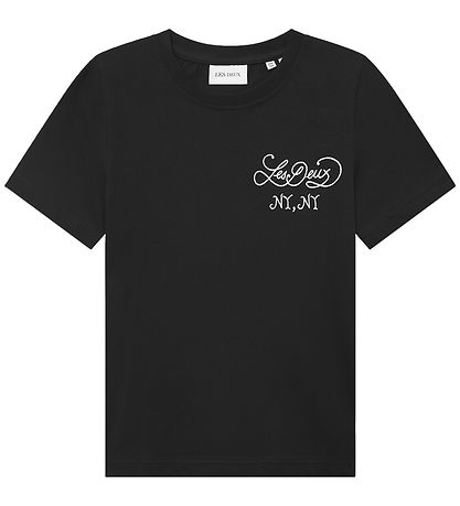 T-Shirt Les Deux - Verger - Noir av. Imprimé