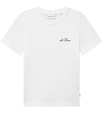 Les Deux T-shirt - Västsidan - Vit m. Tryck