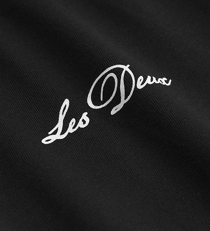 Les Deux T-skjorte - Vestsiden - Svart m. Trykk