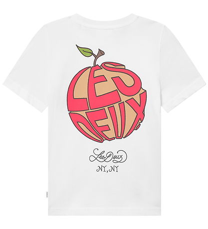 T-Shirt Les Deux - Verger - Blanc av. Imprimé