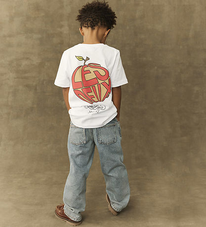 T-Shirt Les Deux - Verger - Blanc av. Imprimé