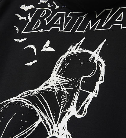 LMTD Hoodie - NlmDan - Batman - Svart