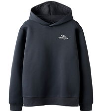 LMTD Hoodie - NlnHebra - Asfalt m. Tryck