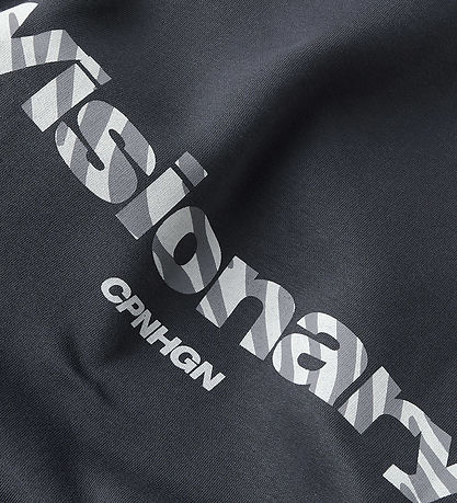 LMTD Hoodie - NlnHebra - Asfalt m. Print