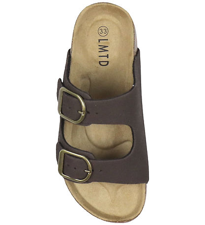 LMTD Sandals - NlnZoel - Black Coffee
