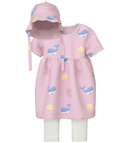 Name It Kleid Set - NbfVandora - Ballerina/Cloud Tänzerin