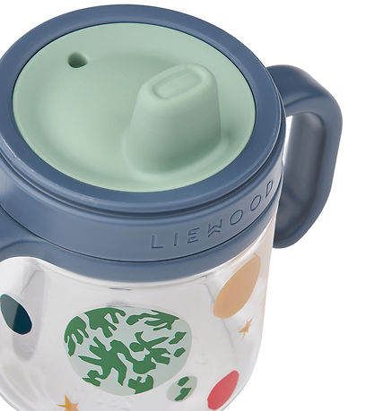 Liewood Cup w. Spout Lid - Kylo - 280 mL - Universe/Classic Navy