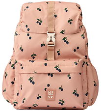 Liewood School Backpack - Johnny - Berry/Pale Tuscany