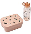 Liewood Lunchbox/Water Bottle - Chelsey - Berry/Pale Tuscany