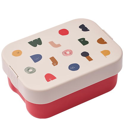 Liewood Lunchbox w. Cutlery - Kamil - Characters/Sandy