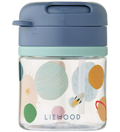 Liewood Cup w. Straws - Pavia - 280 mL - Universe/Classic+