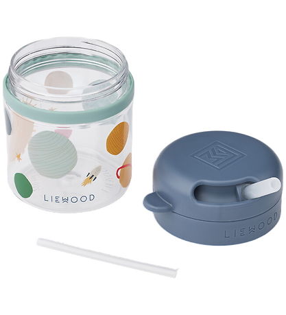 Liewood Cup w. Straws - Pavia - 280 mL - Universe/Classic+