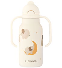 Liewood Vatnsflaska - Kimmie - 250 ml - Elephant Fílabeinshvítt 