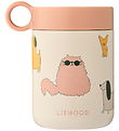 Liewood Thermal container - Kiani - Cats Duck Dogs/Sandy