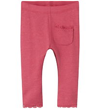 Name It Leggings - NbfLudmilla - Rapture Rose