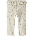 Name It Leggings - NbfLower - Peyote Melange M. Blóm
