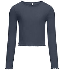 Kids Only Tröja - Rib - KogNella - Ombre Blue