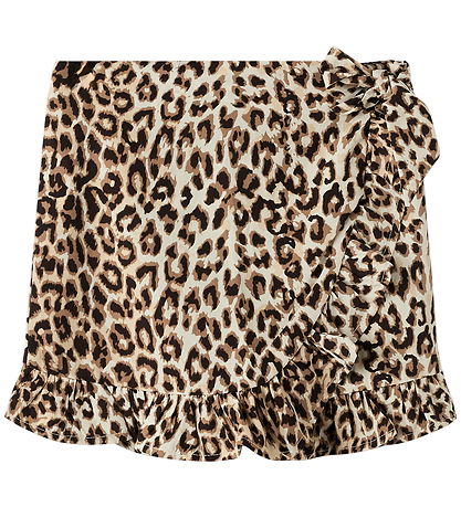 Name It Skirt - NkfVinaya - Black/Leopard
