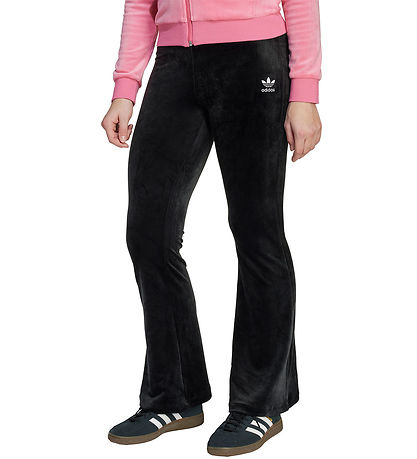 Survêtement en velours adidas Originals - Noir/Blanc av. Logo