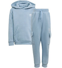 adidas Originals Sweatset - Last - Tacblu m. Logo