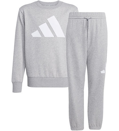Ensemble de Jogging adidas Performance - Mgreyh/White av. Logo