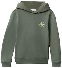 Calvin Klein Hoodie - Monogram - Timjan