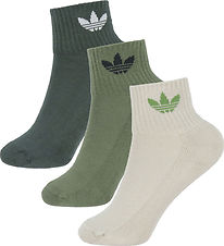 adidas Originals Ankelstrumpor - 3-pack - Medrkh/Wonbei/Legar