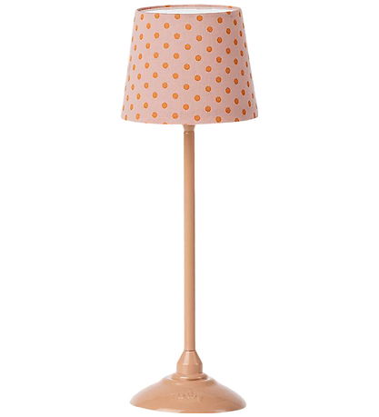 Maileg Floor Lamp w. Light - Dark Powder