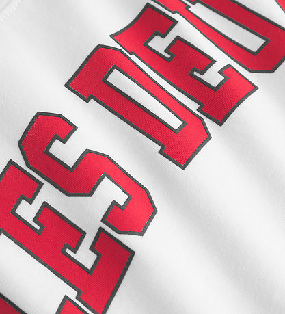 Les Deux T-shirt - Aidan - Vit m. Logo