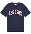 Les Deux T-paita - Aidan - Dark Laivastonsininen Blue M. Logo