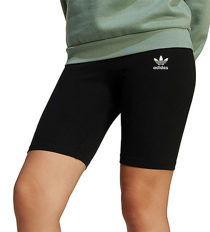 adidas Originals Radlershorts - Rib - Schwarzes m. Logo
