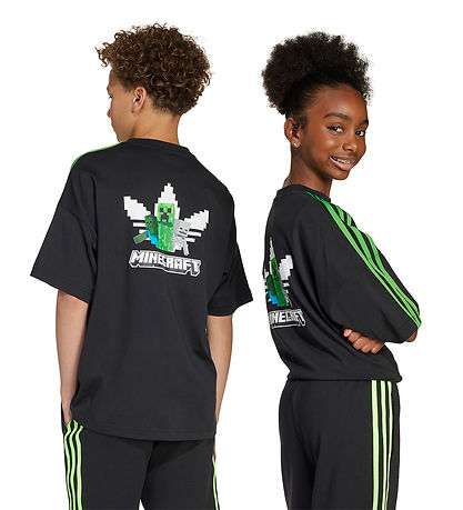adidas Originals T-Shirt - Minecraft - Zwart