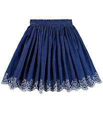 Molo Kjol - Denim - Bitta - Oak Broderi