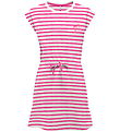 Kids Only Dress - KogTrine - Cloud Dancer/Fuchsia Fedora
